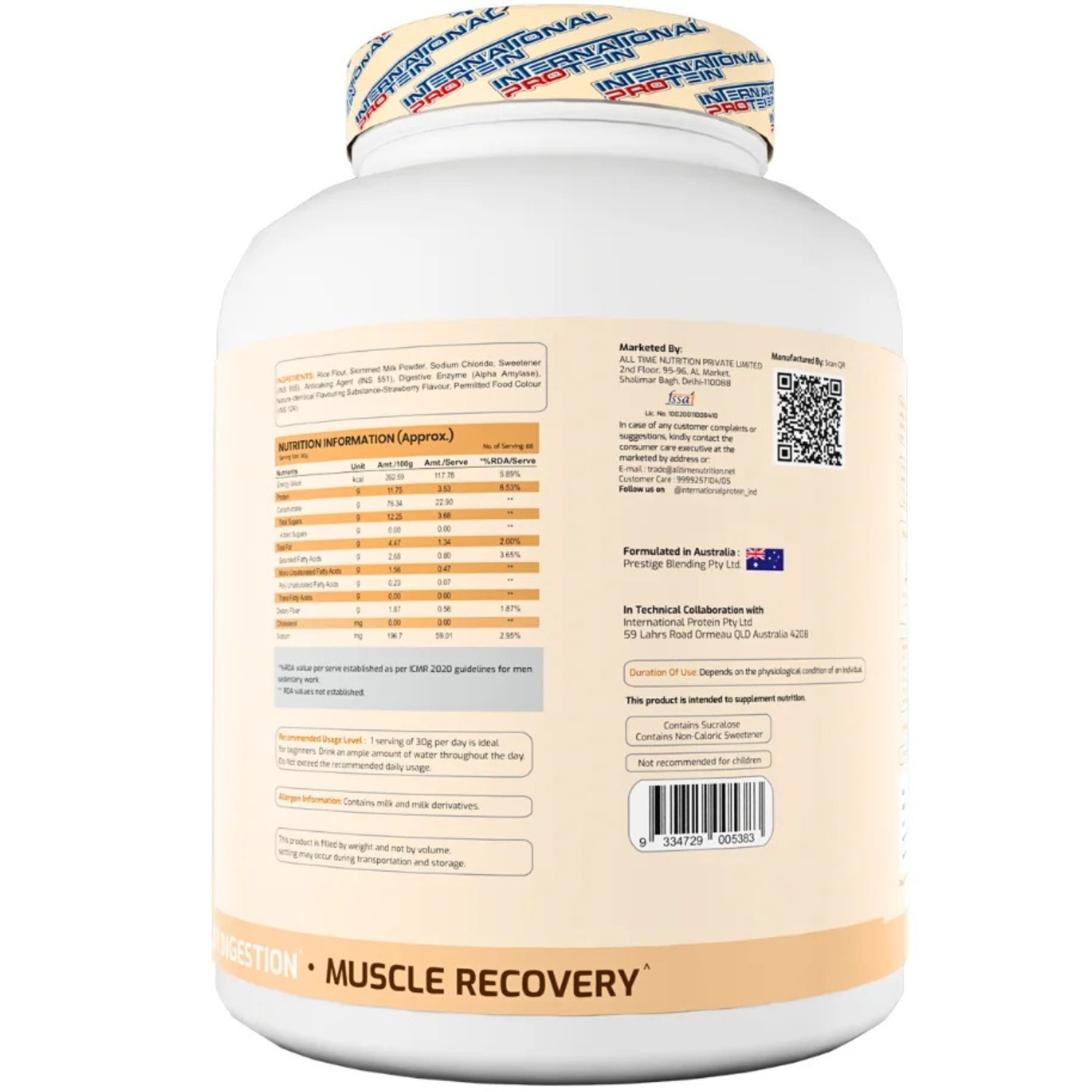 International Protein Cream of Rice (2)