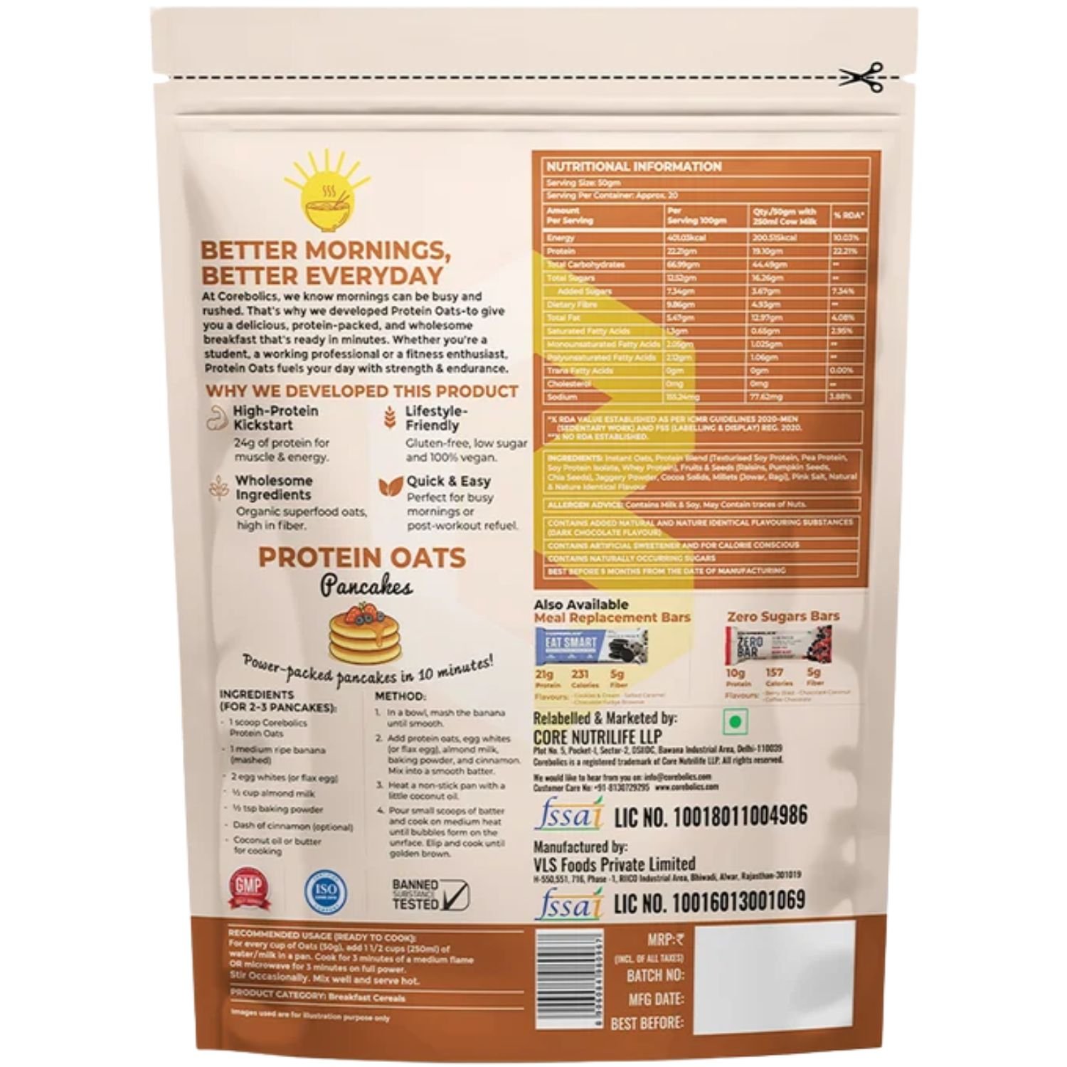 Corebolics Protein Oatmeal (2)
